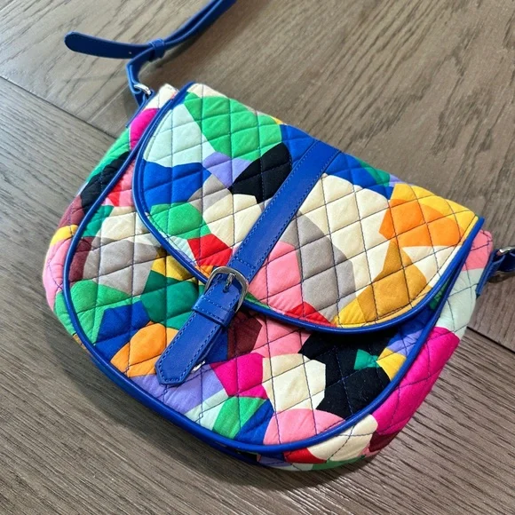 Vera Bradley Crossbody Shoulder Bag Multi colored - Picture 2 of 10